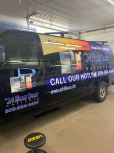 A 24 Hour Door Service Truck
