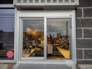  new drive thru window installation